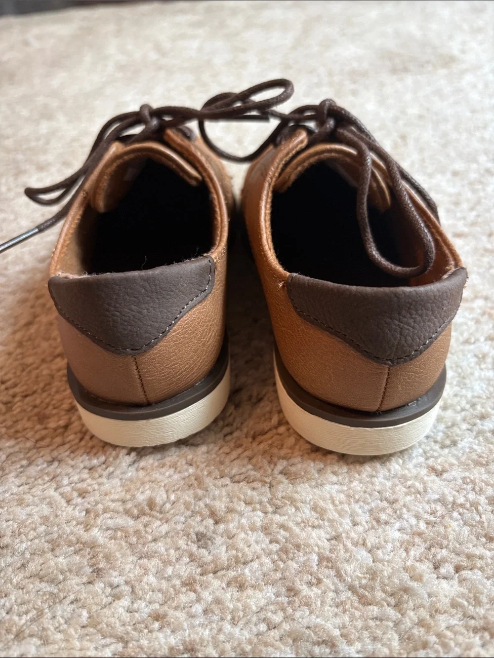 Children’s Place Brown Casual Lace-Up Shoes